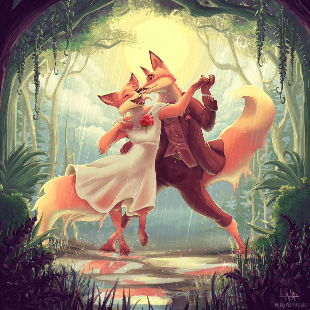 Fox Wedding Cover