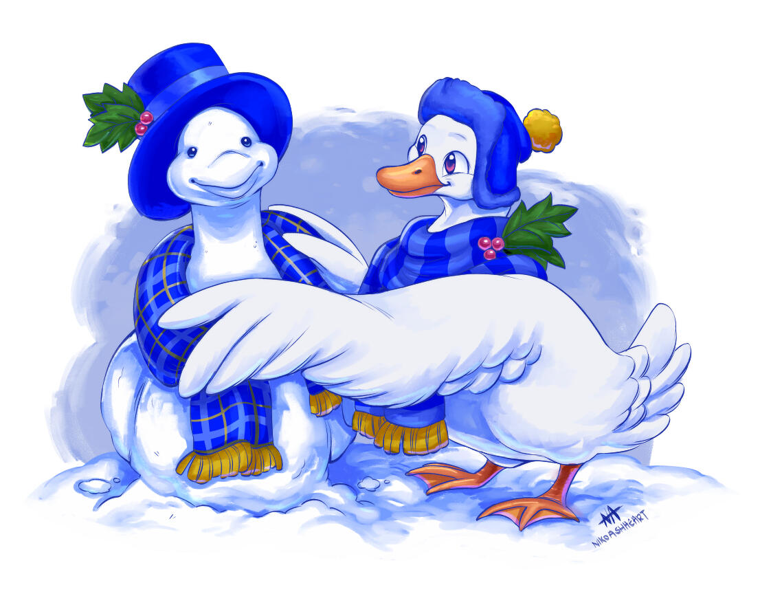Winter Duck